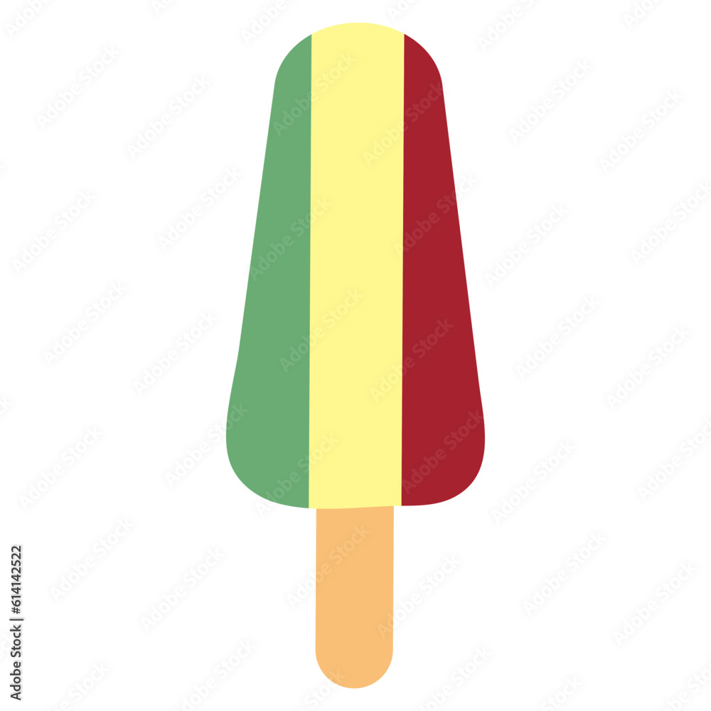 big set of cute cartoon ice creams stickers. big set of cute cartoon ice creams stickers.