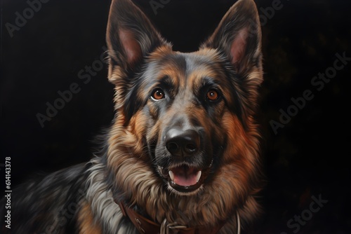 German shepherd Portrait