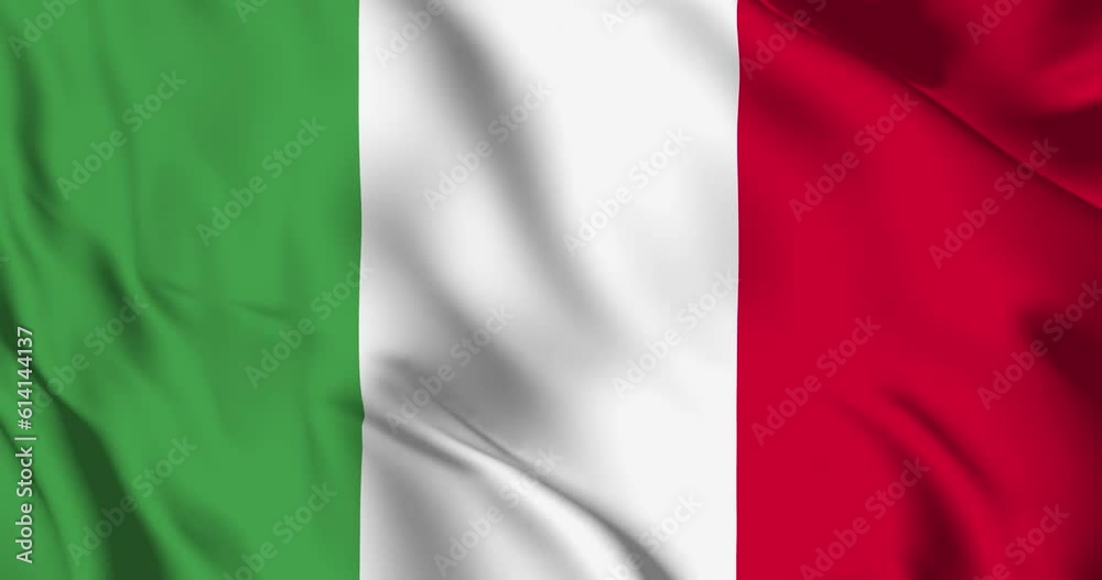 Italy flag. Italy flag background. 4k 60fps Italy flag. Italy flag background. 4k 60fps
