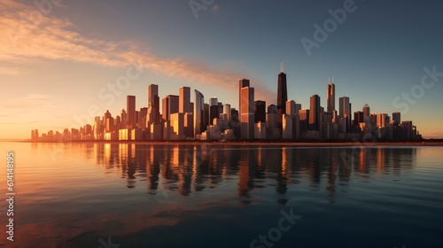 Adorn your space with the breathtaking chicago skyline