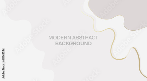 Modern abstract background, template with smooth curves of shapes and forms. In pastel colors. For background, stories, blog, postcards and invitations. With space for text.