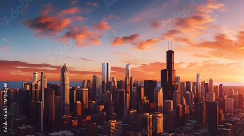 Unveiling the secrets of chicago's skyline © Ranya Art Studio