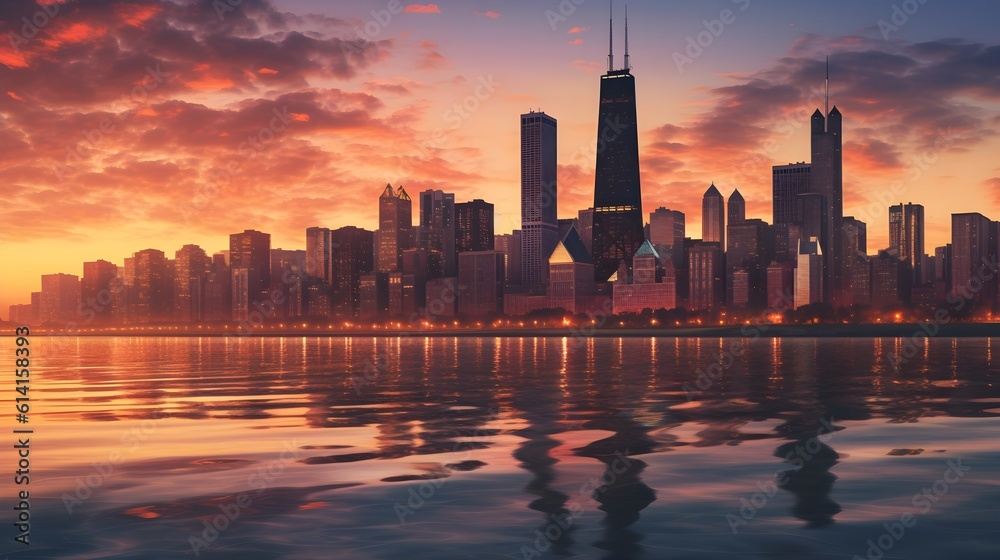 Experience the vibrancy of chicago's skyline in stunning shots