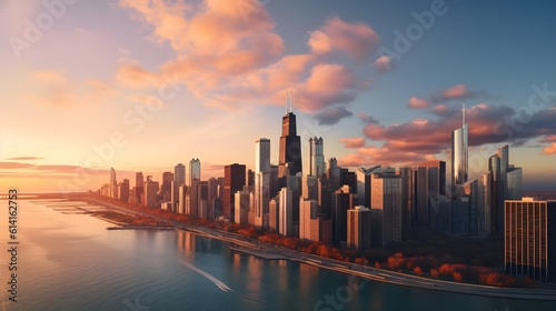 Showcase the grace and sophistication of chicago s skyline