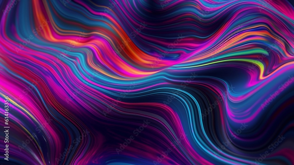 abstract background with lines, generative AI