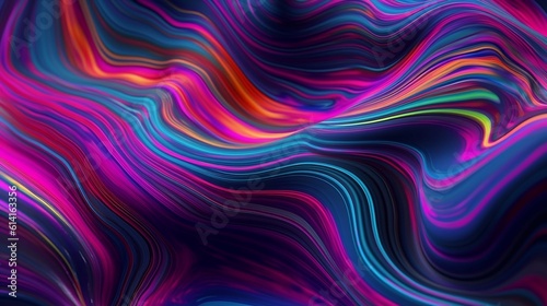 abstract background with lines, generative AI
