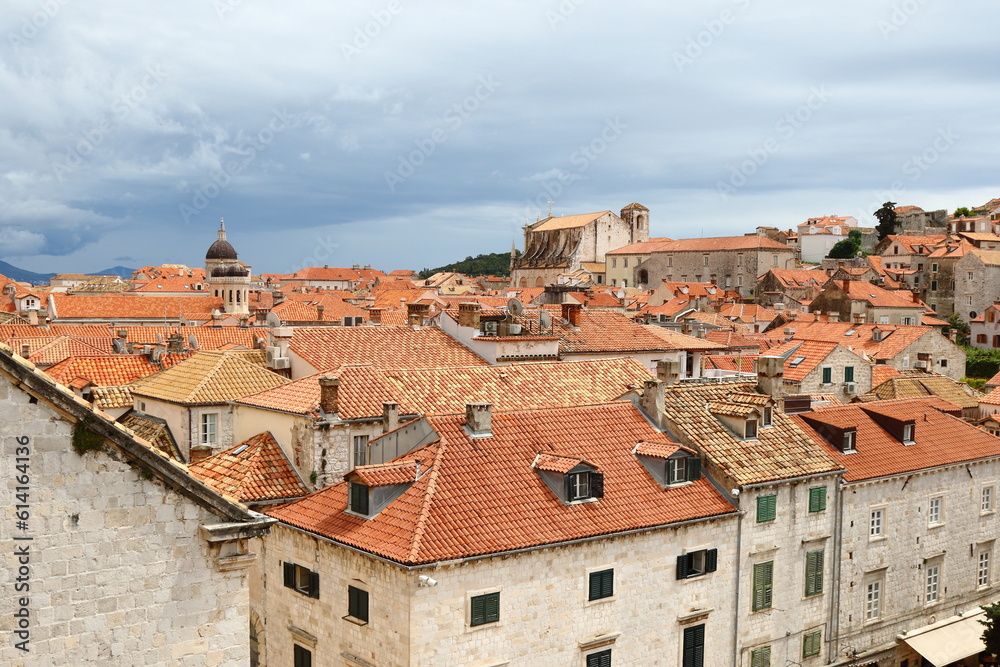 Dubrovnik a beautiful city in Croatia