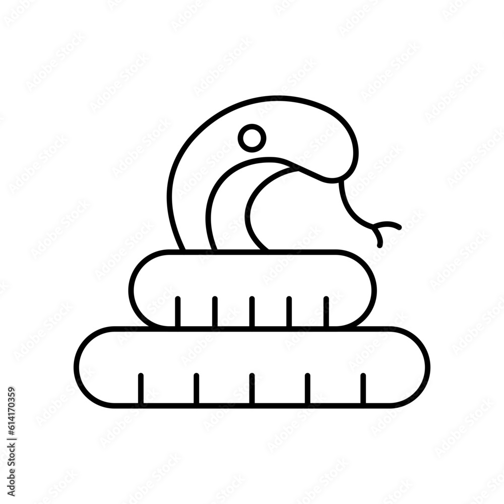 Snake face Outline Vector Icon that can easily edit or modify
Snake face Outline Vector Icon that can easily edit or modify