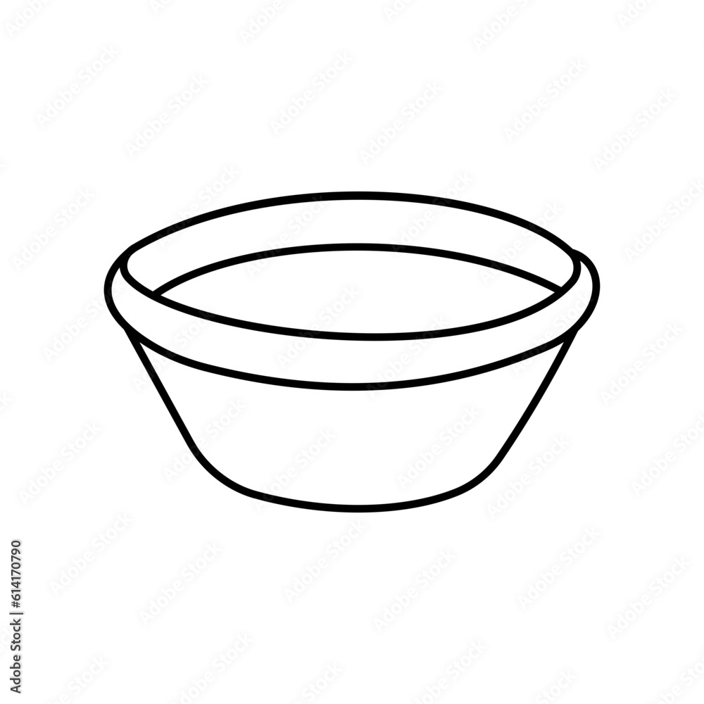 Bowl Outline Vector Icon that can easily edit or modify
Bowl Outline Vector Icon that can easily edit or modify