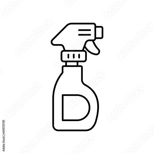 Shower Outline Vector Icon that can easily edit or modify

