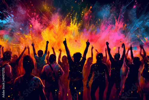 Holi feast of colors