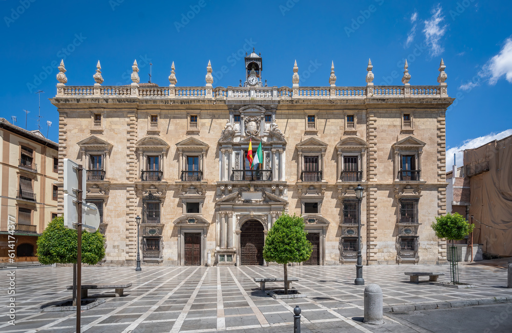 Royal Chancellery Building - High Court of Justice of Andalusia - Granada, Andalusia, Spain Royal Chancellery Building - High Court of Justice of Andalusia - Granada, Andalusia, Spain
