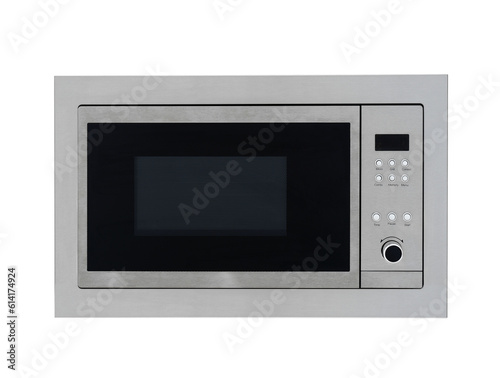 microwave oven isolated on white