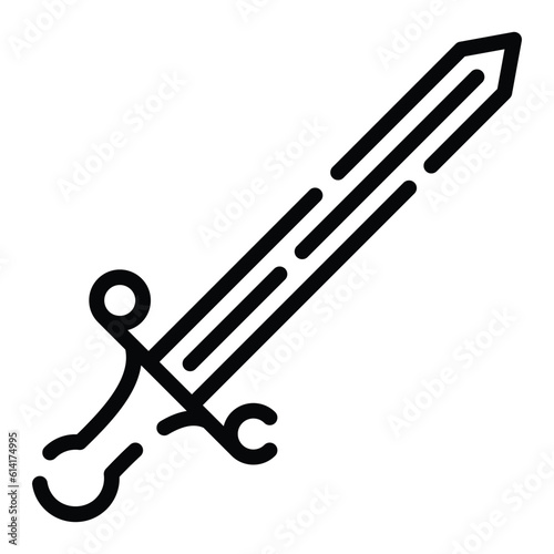the sword of Ancient Roman foot soldiers