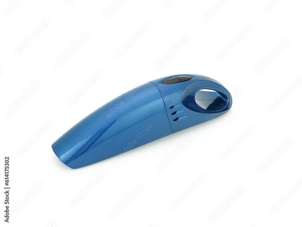 hand vacuum cleaner in blue color hand vacuum cleaner in blue color