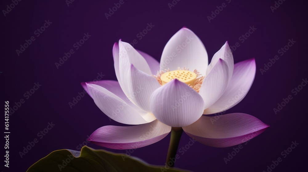Fototapeta premium pink lotus flower HD 8K wallpaper Stock Photographic Image
