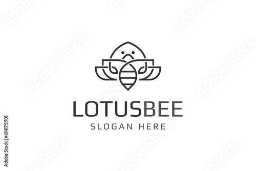 Lotus Bee Logo