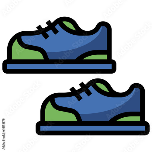 shoes line icon,linear,outline,graphic,illustration