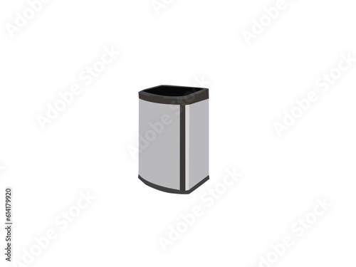  Trash Bin Vector Ico .Premium Vector | Colorful recycle trash bin . trash bin with pedal and swing top. metal bucket. Filled Flat Sign For Mobile Concept And Web Design.
