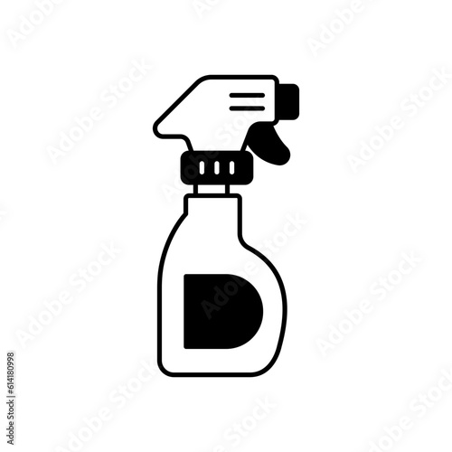 Shower Glyph Vector Icon that can easily edit or modify

