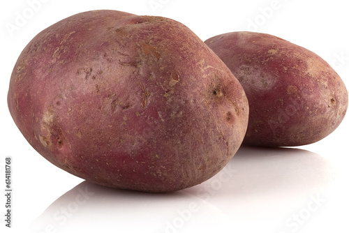 potatoes with pink peel