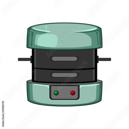 appliance sandwich maker cartoon. cook breakfast, machine fast appliance sandwich maker sign. isolated symbol vector illustration