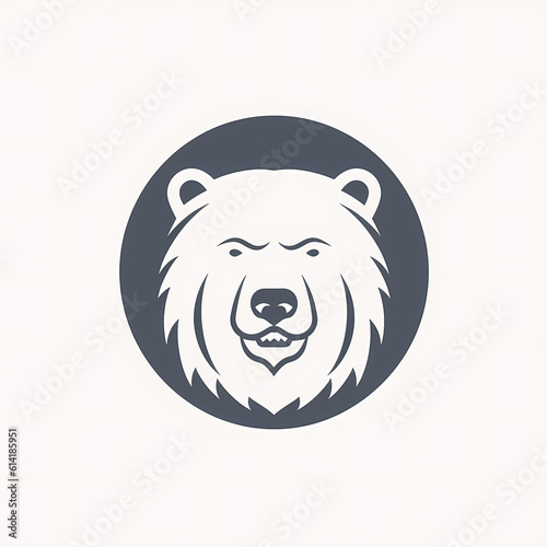 Bear illustration logo idea  Generative AI