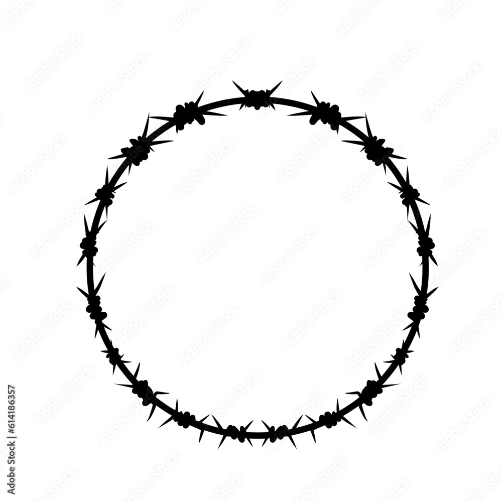Abstract Border round Abstract Border round