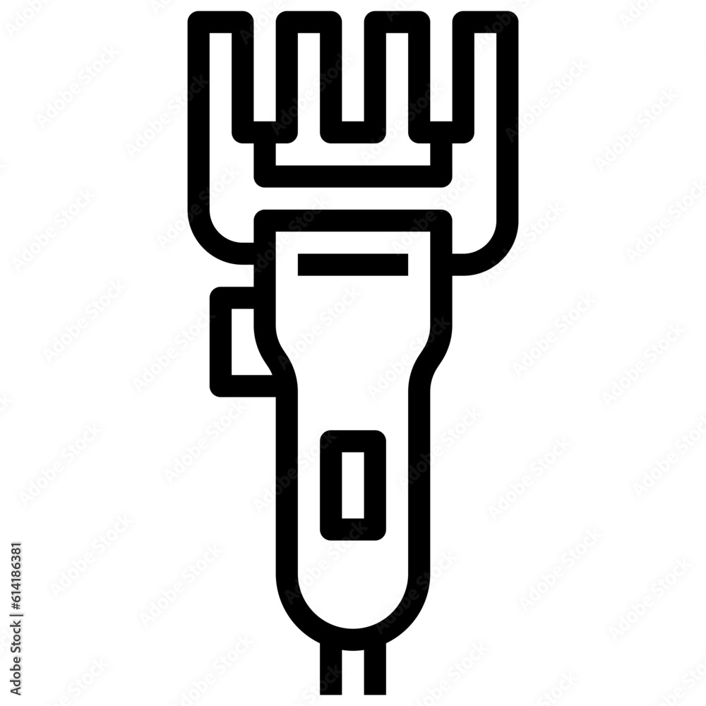 razor line icon,linear,outline,graphic,illustration