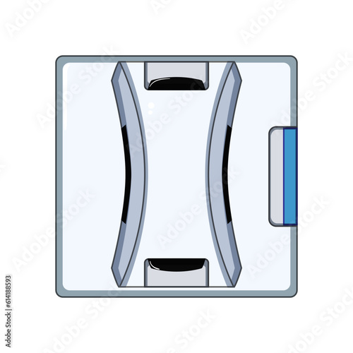cleaner glass cleaning robot cartoon. home vacuum, washing window cleaner glass cleaning robot sign. isolated symbol vector illustration