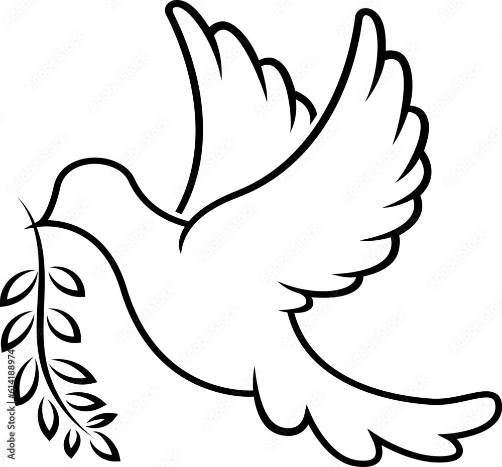 Dove of Peace Vector illustration Dove of Peace Vector illustration