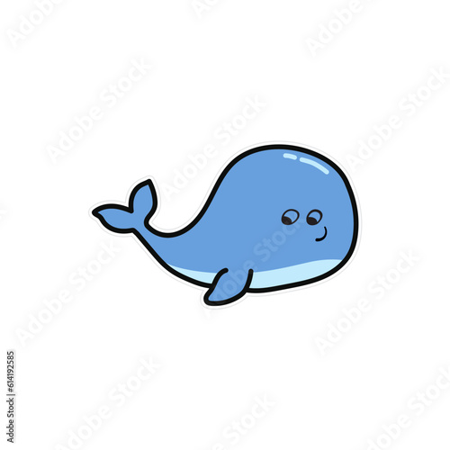 cartoon whale illustration