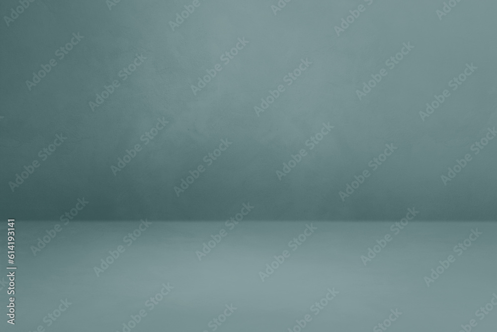 Empty blue grey concrete interior background Empty blue grey concrete interior background