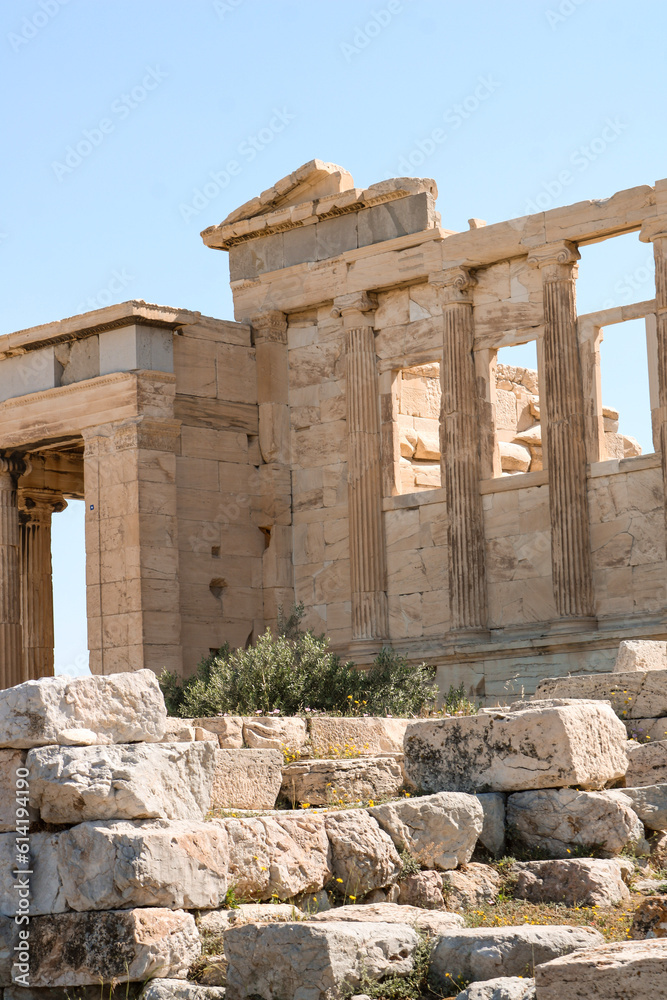 ancient acropolis greek temple in athens ancient acropolis greek temple in athens