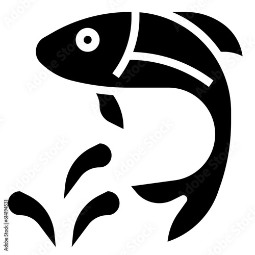fish line icon,linear,outline,graphic,illustration