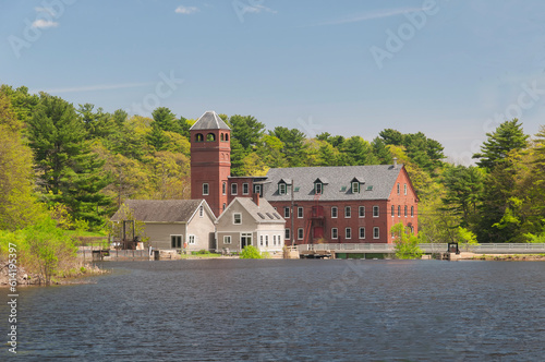 Sparhawk Mill on the Royal River Yarmouth Maine photo