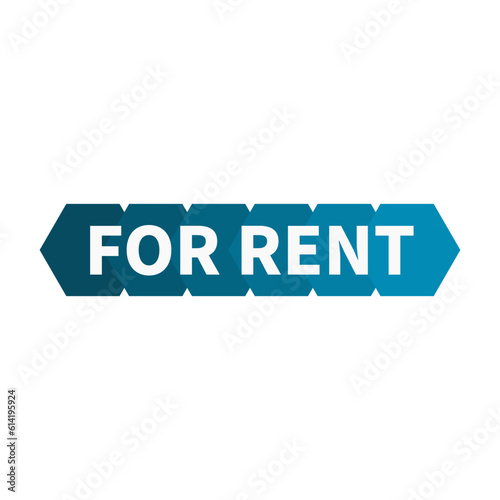 For Rent In Blue Color Hexagonal Rectangle Shape For Business Sale
