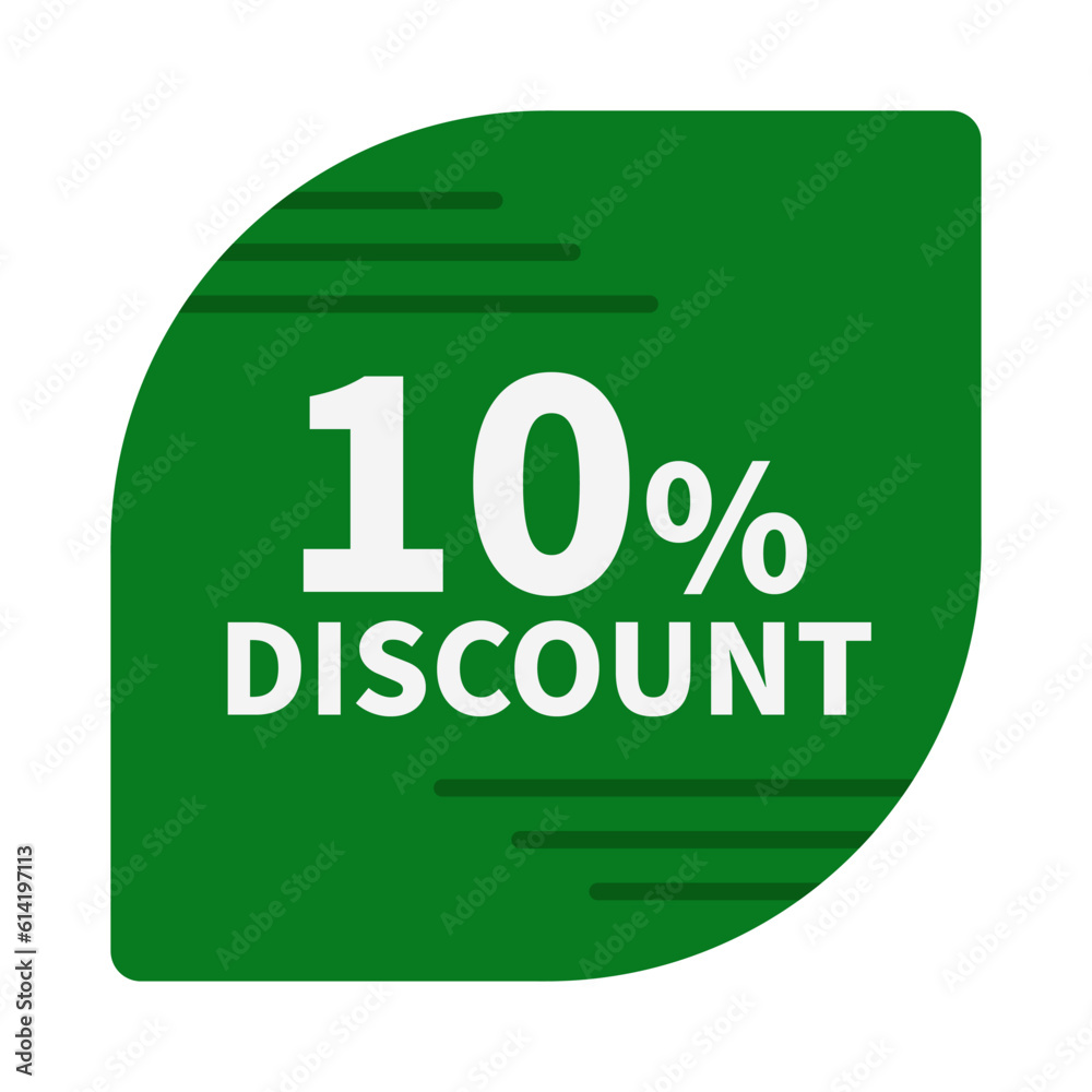 10 Discount In Green Color Unique Square Shape For Promotion Sale
10 Discount In Green Color Unique Square Shape For Promotion Sale