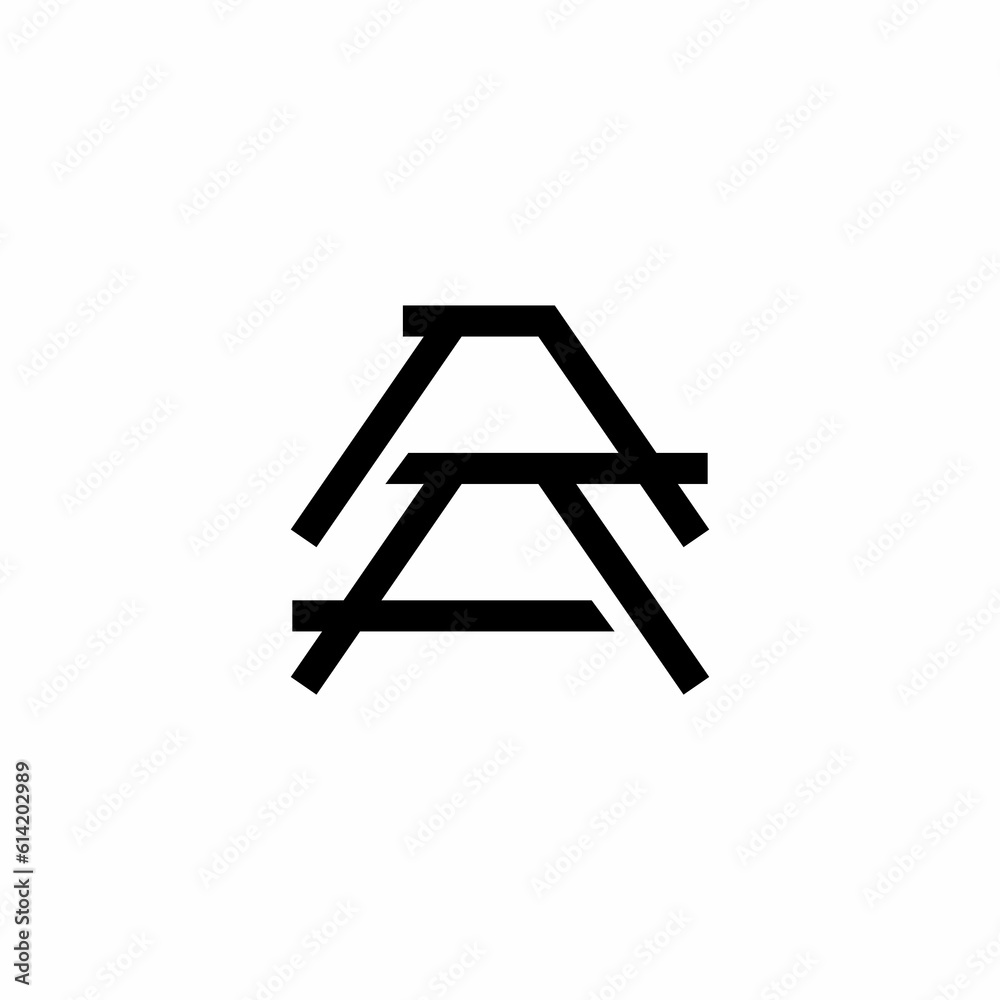 AA Monogram Logo Design Idea AA Monogram Logo Design Idea