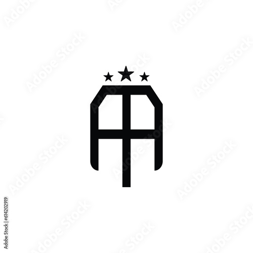 AA Monogram Logo Design Idea