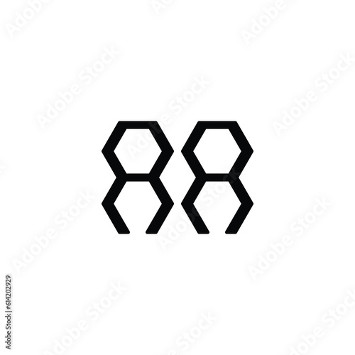 AA Monogram Logo Design Idea