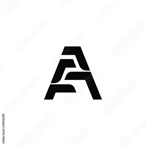 AA Monogram Logo Design Idea