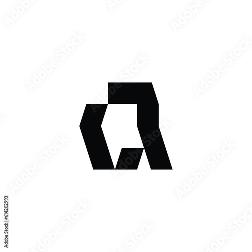 AA Monogram Logo Design Idea