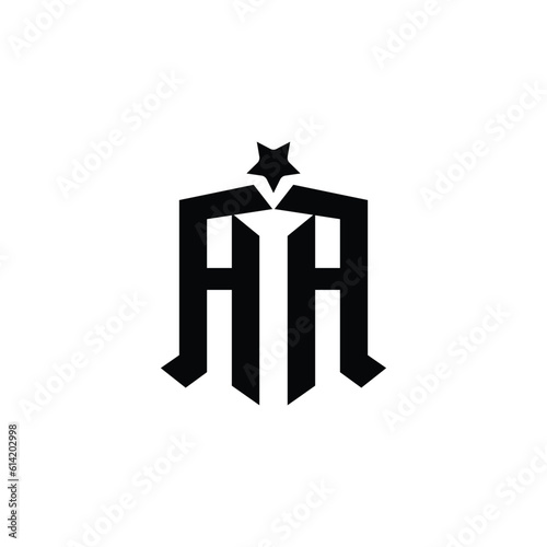 AA Monogram Logo Design Idea