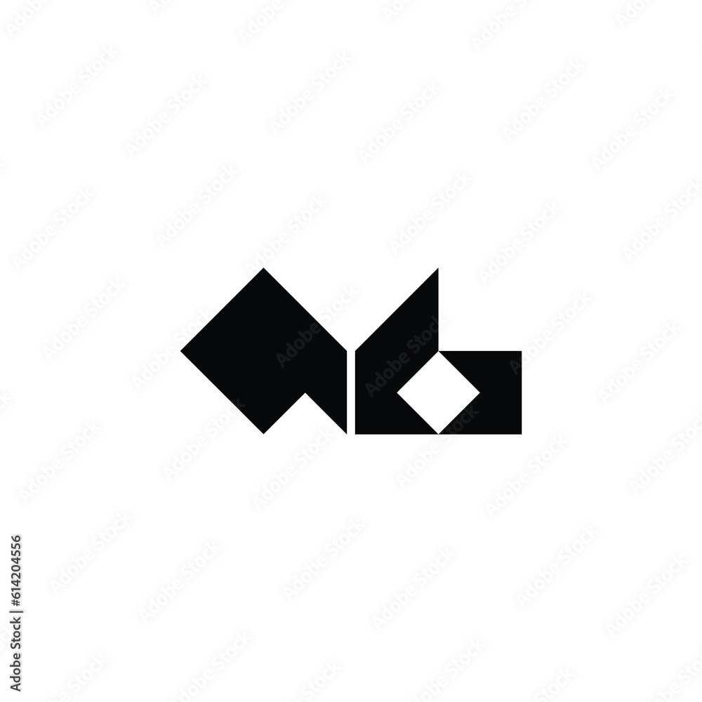 AB Monogram Logo Design Idea AB Monogram Logo Design Idea