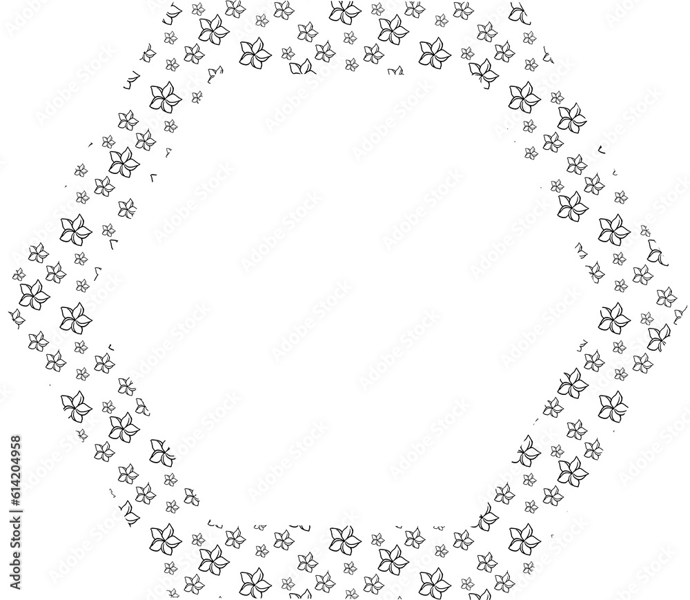 Polygonal frame flowers background for decoration. Polygonal frame flowers background for decoration.