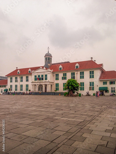 The Fatahillah building is a tourist spot in the Jakarta area photo