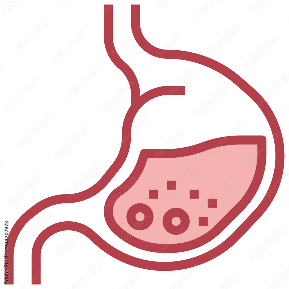 STOMACH line icon,linear,outline,graphic,illustration STOMACH line icon,linear,outline,graphic,illustration