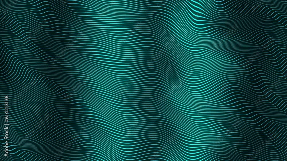 Abstract line waves animation background. Lines abstract animation wave ...