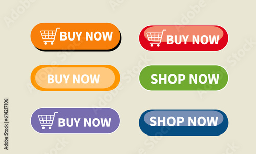 Shop now , buy now button vector , illustarion button, icon ,  shop now logo  